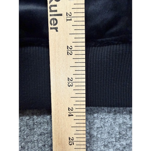 Jordan Track Jacket Mens Large Black Velour Full Zip Oversized Fit Basketball - Picture 4 of 7